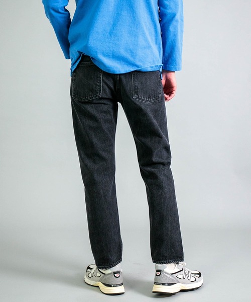 OMNIGOD mens / オムニゴッド] 14ozセルヴィッジブラックデニム 5P
