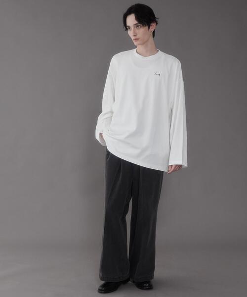 LUCY（ルーシー）の「LUCY/AIRFUNCTIONシンプルロゴT（Tシャツ/カットソー・メンズ・ホワイト/ブラック/ライトグレー・MEDIUM/LARGE）」の4枚目の写真