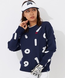 FILA GOLF（フィラゴルフ ）の「【FILA GOLF】軽量ECOポリ　クルーネックセーター（ニット/セーター）」