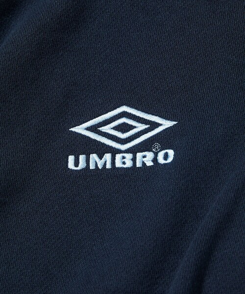 UMBRO（アンブロ）の「UMBRO/アンブロ SP Sweat Parka/別注 ロゴスウェットパーカー/フーディー（パーカー・メンズ・グリーン/サックスブルー/グレー/ブラウン/ネイビー/ブラック/ホワイト・X-LARGE/MEDIUM/LARGE）」の10枚目の写真
