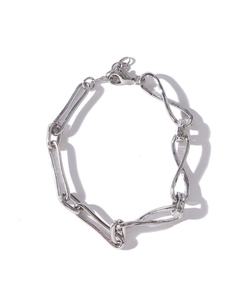 WHO'S WHO gallery（フーズフーギャラリー）の「ニュアンスチェーンブレス（ブレスレット・レディース・ゴールド/シルバー・FREE）」の5枚目の写真