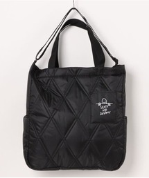 THRASHER スラッシャー QUILTING Tote Shoulder Bag L /キルティングデザインショルダートート