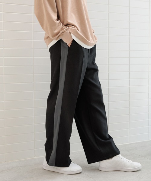 LAKOLE（ラコレ）の「カルゼラインパンツ / 143012（その他パンツ・メンズ・グレー/ブラウン/ブラック・LARGE/MEDIUM）」の2枚目の写真