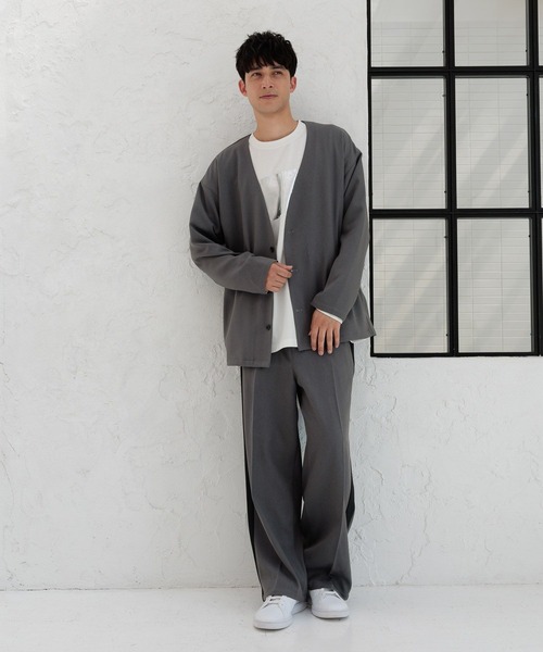 LAKOLE（ラコレ）の「カルゼラインパンツ / 143012（その他パンツ・メンズ・グレー/ブラウン/ブラック・LARGE/MEDIUM）」の6枚目の写真