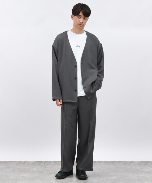 LAKOLE（ラコレ）の「カルゼラインパンツ / 143012（その他パンツ・メンズ・グレー/ブラウン/ブラック・LARGE/MEDIUM）」の14枚目の写真