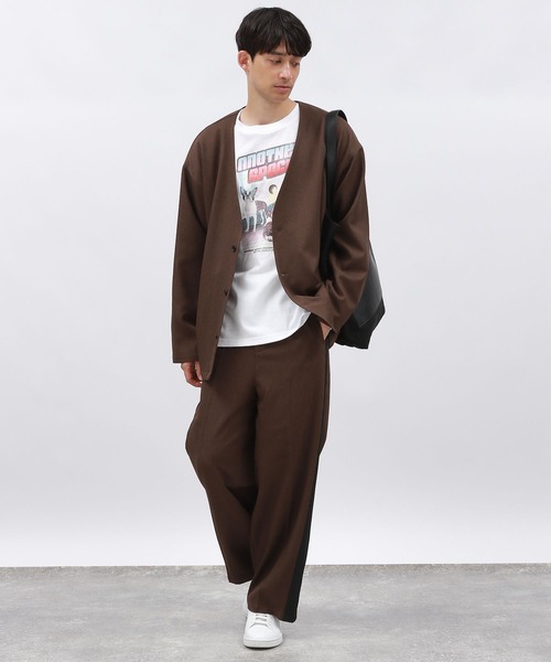 LAKOLE（ラコレ）の「カルゼラインパンツ / 143012（その他パンツ・メンズ・グレー/ブラウン/ブラック・LARGE/MEDIUM）」の17枚目の写真