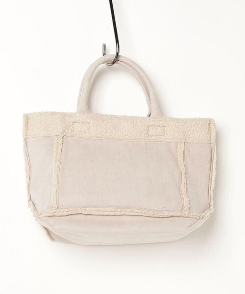 Minnetonka(ミネトンカ)の「【MINNETONKA/ミネトンカ】BOA HANDBAG ボアハンドバッグ(ハンドバッグ・レディース・グレー/ブラウン/アイボリー・FREE)」の12枚目の写真