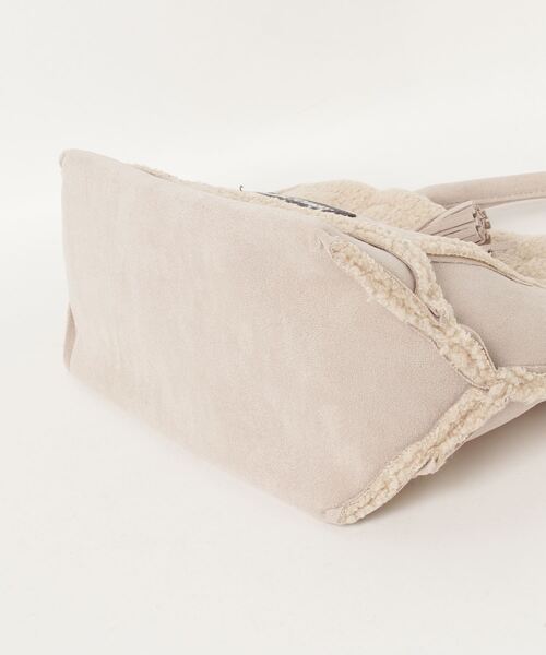 Minnetonka(ミネトンカ)の「【MINNETONKA/ミネトンカ】BOA HANDBAG ボアハンドバッグ(ハンドバッグ・レディース・グレー/ブラウン/アイボリー・FREE)」の13枚目の写真