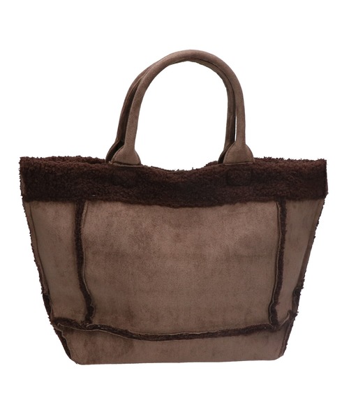 Minnetonka(ミネトンカ)の「【MINNETONKA/ミネトンカ】BOA HANDBAG ボアハンドバッグ(ハンドバッグ・レディース・グレー/ブラウン/アイボリー・FREE)」の11枚目の写真