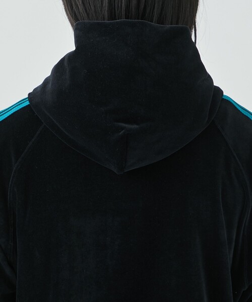 Needles（ニードルス）の「【Needles/ニードルズ】Track Hoody - C/Pe Velour（Tシャツ/カットソー・メンズ・ブラック/レンガ・M/S/L）」の14枚目の写真