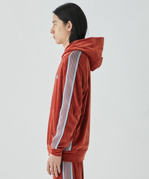 大人気【NEEDLES】ニードルズ メンズ Velour Track Hoody NEEDLES(ニードルズ)TRACK HOODY - C/PE VELOUR | B'2nd（ビー