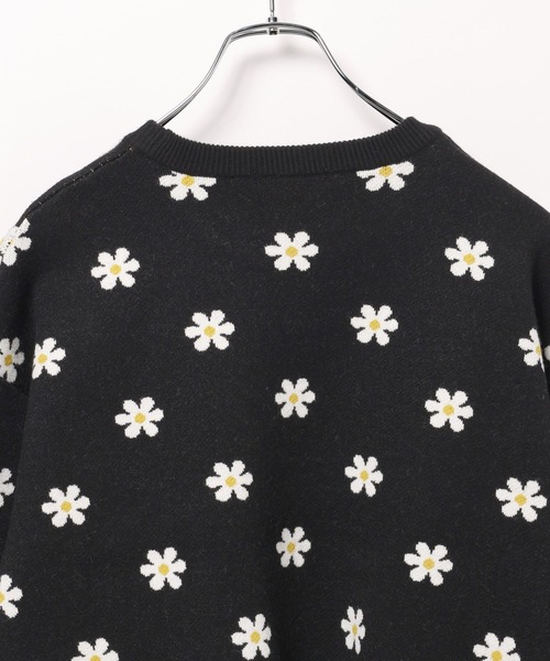 GLOBAL WORK（グローバルワーク）の「メルティアソートニットプルオーバー/137685（ニット/セーター・キッズ・サックスブルー系1/ホワイト系8/ホワイト系7/ベージュ系1/グレー系8/ブラック系9/サックスブルー系2/グレー系9・150cm/140cm/130cm/120cm/160cm）」の14枚目の写真