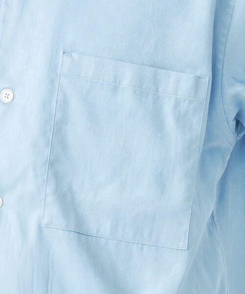 green label relaxing(グリーンレーベルリラクシング)の「スエードライク ボックス レギュラーカラー シャツ(シャツ/ブラウス・メンズ・モカ/ダークグレー/ライトブルー・S/L/M/XL)」の20枚目の写真