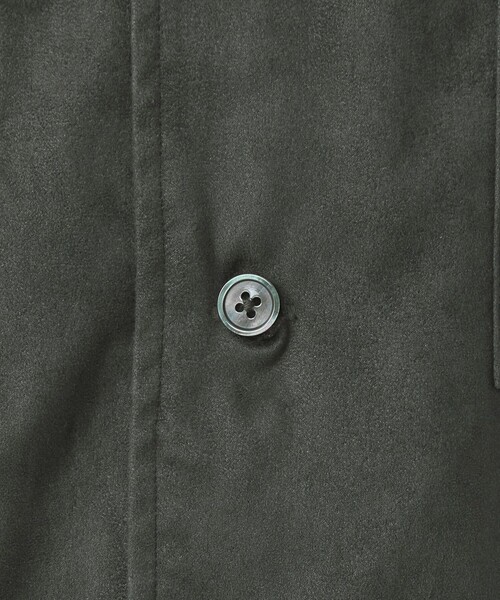 green label relaxing(グリーンレーベルリラクシング)の「スエードライク ボックス レギュラーカラー シャツ(シャツ/ブラウス・メンズ・モカ/ダークグレー/ライトブルー・S/L/M/XL)」の22枚目の写真