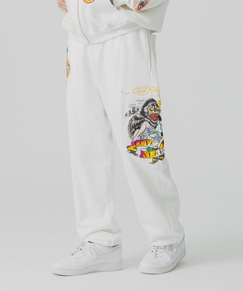 Ed Hardy（エドハーディー）の「XLARGE×ED HARDY SWEAT PANTS
