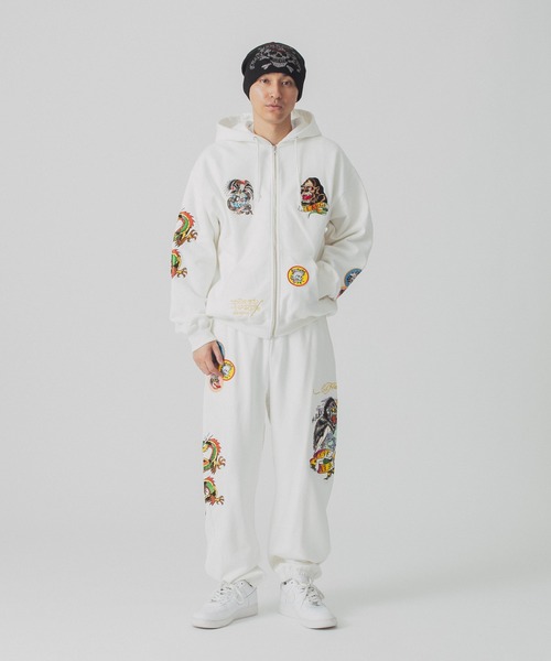 X-Large ED HARDY コラボスウェット　セットアップ XLARGE×ED HARDY SPECIAL COLLABORATION – calif（カリフ）公式