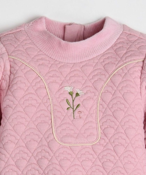 moimoln（モイモルン）の「アリンワンピース（ワンピース・キッズ・ピンク・80ｃｍ/90cm/100cm/110cm）」の3枚目の写真