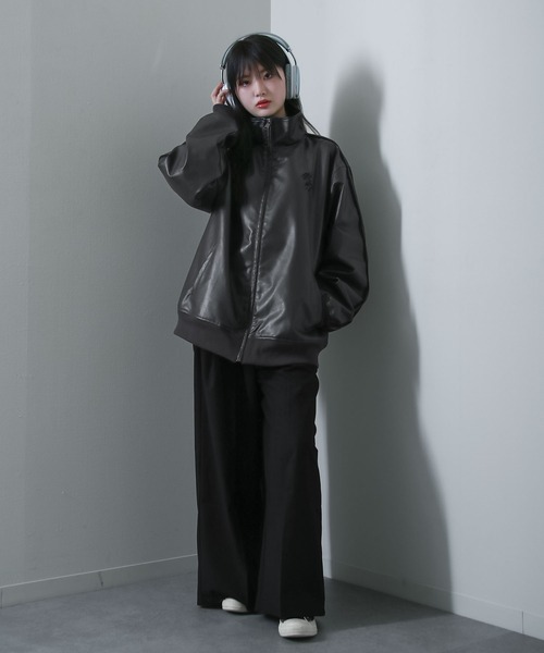 ■期間限定値下げ■NEEDLES フェイクレザーブルゾン フェイクレザージップブルゾン｜MEN｜251HAT30-186H｜AZUL BY