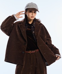 THE BOLDMAN（ザ ボールドマン）の「velour tailored jacket