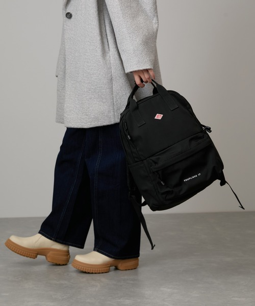 【DANTON】ポリエステルツイルバックパッPEUPLIERS 17 DANTON ポリエステルツイルバックパッPEUPLIERS 17 ネイビー