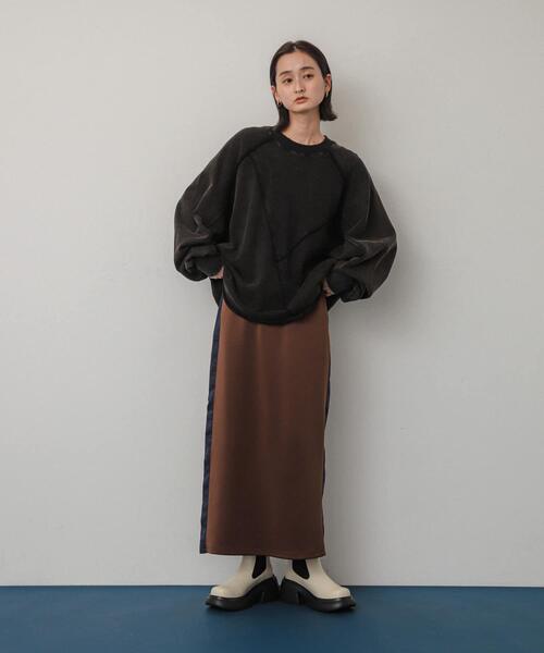 SENSE OF PLACE by URBAN RESEARCH(センスオブプレイスバイアーバンリサーチ)の「ヴィンテージルーズスウェット(Tシャツ/カットソー・レディース・レッド/ブラック/グレー・ONE)」の14枚目の写真