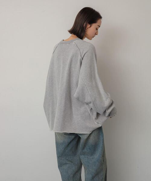 SENSE OF PLACE by URBAN RESEARCH(センスオブプレイスバイアーバンリサーチ)の「ヴィンテージルーズスウェット(Tシャツ/カットソー・レディース・レッド/ブラック/グレー・ONE)」の22枚目の写真