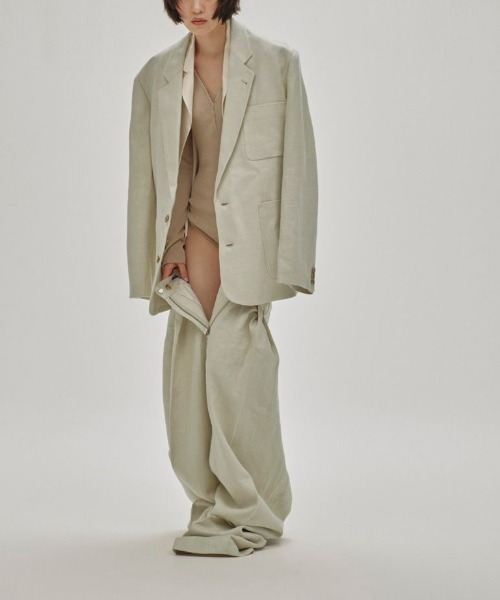 TODAYFUL Boyfriend Linen Jacket ボーイフレンドリネンジャケット 