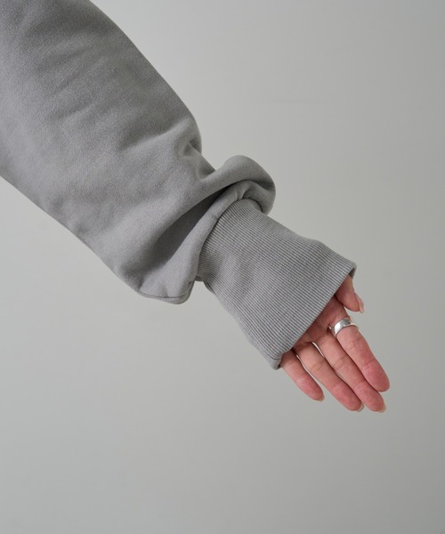 【セール】ヴィンテージライクスペースプリント裏起毛BIGスウェット（スウェット）｜PUAL CE CIN（ピュアルセシン）