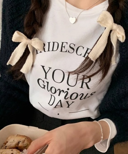 Nia（ニア）の「Nia(ニア)/【2set】ニットリボンヘアピン（ヘアピン・レディース・レッド/アイボリー/ブラック/ピンク・FREE）」の11枚目の写真