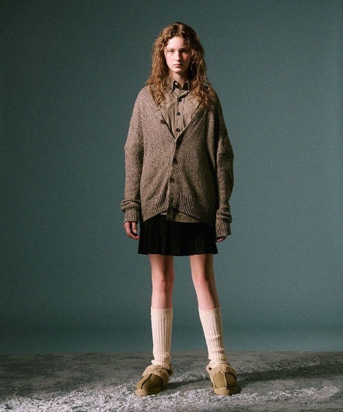 ROCKFISH WEATHERWEAR（ロックフィッシュウェザーウェア）の「Rockfish Weatherwear/ロックフィッシュ ウェザーウェア/CLOUDY FLATFORM FUR SLINGBACK（ブーツ・レディース・ブラック/グレー/キャメル・23/24/25）」の6枚目の写真