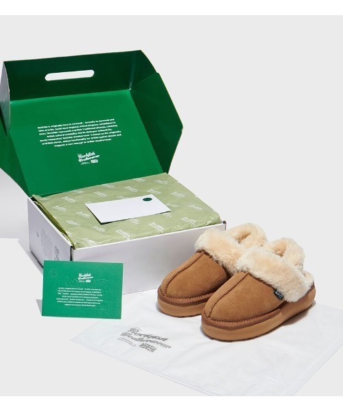 ROCKFISH WEATHERWEAR（ロックフィッシュウェザーウェア）の「Rockfish Weatherwear/ロックフィッシュ ウェザーウェア/CLOUDY FLATFORM FUR SLINGBACK（ブーツ・レディース・ブラック/グレー/キャメル・23/24/25）」の22枚目の写真