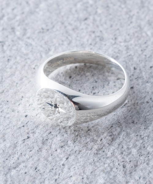 CASPER JOHN（キャスパージョン）の「リング（リング・メンズ・ブラック・19号）」の2枚目の写真