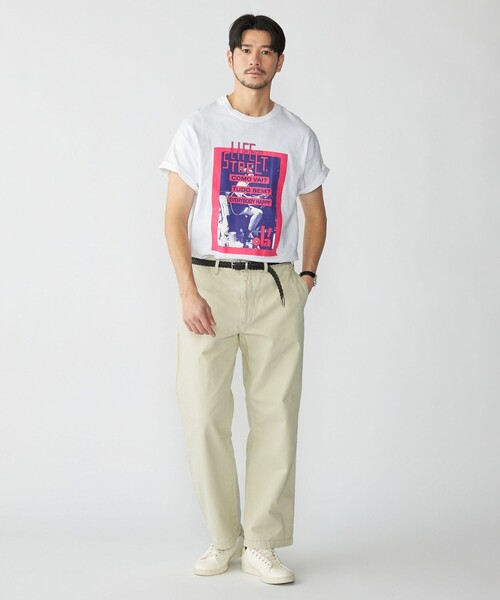 THE DAY ON THE BEACH（ザデイオンザビーチ）の「【SHIPS別注】THE DAY ON THE BEACH: フォト プリント Tシャツ（Tシャツ/カットソー・メンズ・ブルー/ピンク・X-LARGE/LARGE/MEDIUM）」の18枚目の写真