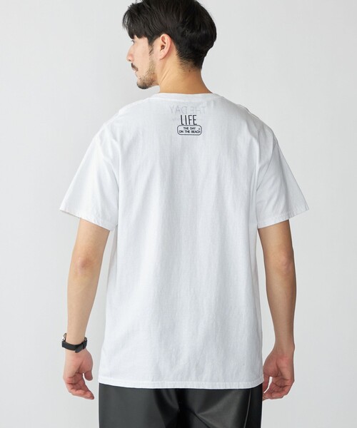 THE DAY ON THE BEACH（ザデイオンザビーチ）の「【SHIPS別注】THE DAY ON THE BEACH: フォト プリント Tシャツ（Tシャツ/カットソー・メンズ・ブルー/ピンク・X-LARGE/LARGE/MEDIUM）」の13枚目の写真