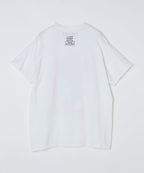 THE DAY ON THE BEACH（ザデイオンザビーチ）の「【SHIPS別注】THE DAY ON THE BEACH: フォト プリント Tシャツ（Tシャツ/カットソー・メンズ・ブルー/ピンク・X-LARGE/LARGE/MEDIUM）」の6枚目の写真