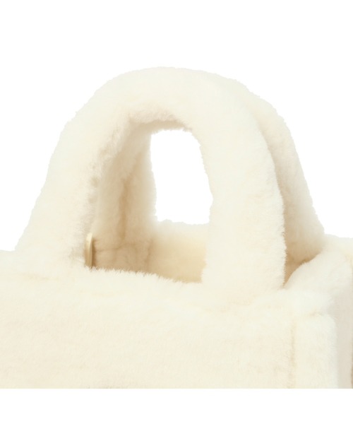 Francfranc(フランフラン)の「ファー ハンドバッグ アイボリー(ハンドバッグ・レディース・アイボリー・FREE)」の5枚目の写真