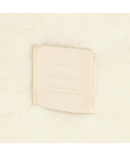 Francfranc(フランフラン)の「ファー ハンドバッグ アイボリー(ハンドバッグ・レディース・アイボリー・FREE)」の6枚目の写真