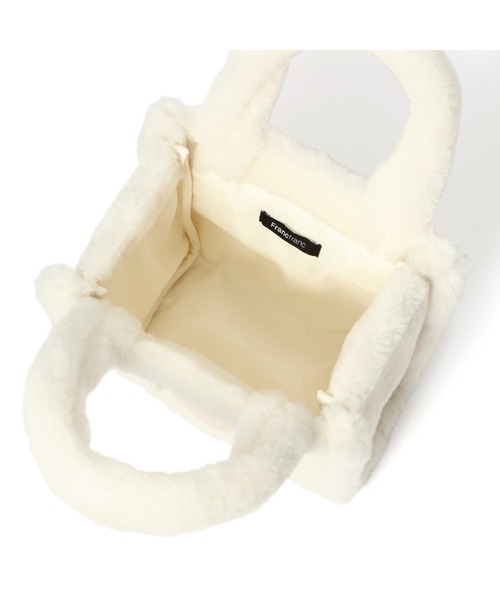 Francfranc(フランフラン)の「ファー ハンドバッグ アイボリー(ハンドバッグ・レディース・アイボリー・FREE)」の8枚目の写真