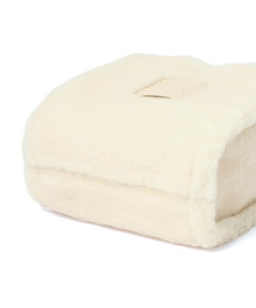 Francfranc(フランフラン)の「ファー ハンドバッグ アイボリー(ハンドバッグ・レディース・アイボリー・FREE)」の7枚目の写真