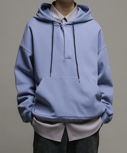 CASPER JOHN(キャスパージョン)の「Skipper honeycomb parka/スキッパーハニカムパーカー(パーカー・メンズ・グレー/ブラック/サックスブルー・X-SMALL/SMALL/MEDIUM/LARGE)」の13枚目の写真
