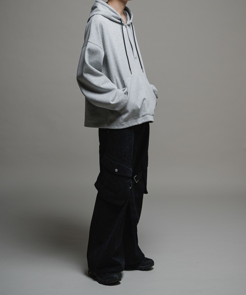 CASPER JOHN(キャスパージョン)の「Skipper honeycomb parka/スキッパーハニカムパーカー(パーカー・メンズ・グレー/ブラック/サックスブルー・X-SMALL/SMALL/MEDIUM/LARGE)」の10枚目の写真