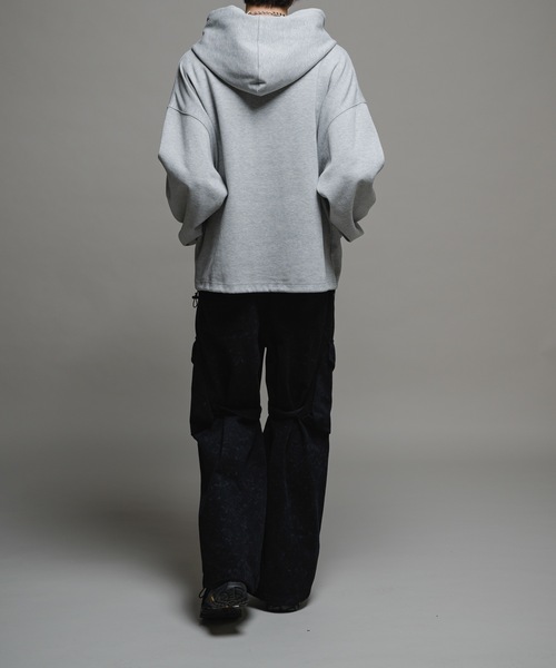 CASPER JOHN(キャスパージョン)の「Skipper honeycomb parka/スキッパーハニカムパーカー(パーカー・メンズ・グレー/ブラック/サックスブルー・X-SMALL/SMALL/MEDIUM/LARGE)」の11枚目の写真