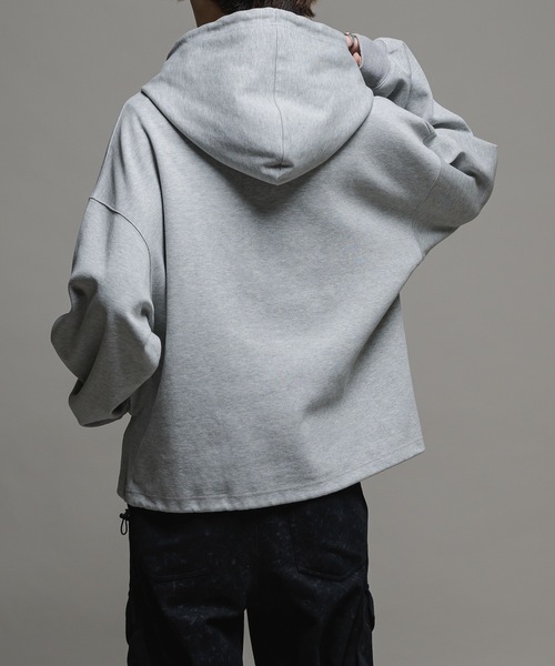 CASPER JOHN(キャスパージョン)の「Skipper honeycomb parka/スキッパーハニカムパーカー(パーカー・メンズ・グレー/ブラック/サックスブルー・X-SMALL/SMALL/MEDIUM/LARGE)」の7枚目の写真