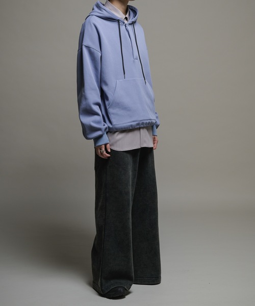 CASPER JOHN(キャスパージョン)の「Skipper honeycomb parka/スキッパーハニカムパーカー(パーカー・メンズ・グレー/ブラック/サックスブルー・X-SMALL/SMALL/MEDIUM/LARGE)」の18枚目の写真