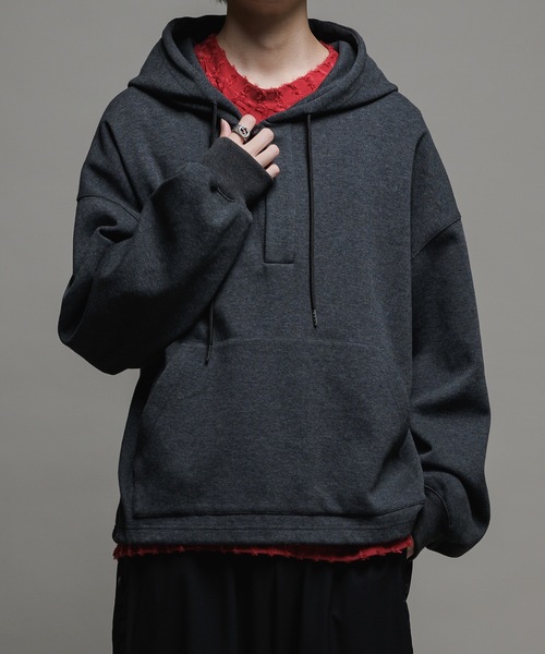 CASPER JOHN(キャスパージョン)の「Skipper honeycomb parka/スキッパーハニカムパーカー(パーカー・メンズ・グレー/ブラック/サックスブルー・X-SMALL/SMALL/MEDIUM/LARGE)」の21枚目の写真