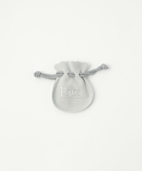 BAITS（ベイツ）の「＜BAITS＞シルバー スクエア ストーン ピアス（ピアス（両耳用）・レディース・パープル/ライトピンク・FREE）」の8枚目の写真