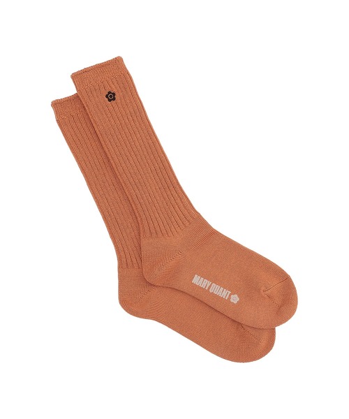 MARY QUANT（マリークワント）の「ロングリブ ソックス（ソックス/靴下・レディース・テラコッタ/ブラウン/ネイビー/ブラック・FREE）」の5枚目の写真