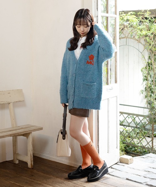 MARY QUANT（マリークワント）の「ロングリブ ソックス（ソックス/靴下・レディース・テラコッタ/ブラウン/ネイビー/ブラック・FREE）」の8枚目の写真