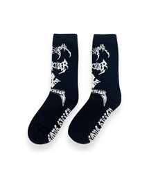LOVE KILLER（ラブキラー）の「A'GEM/9 × .kom 『LOVE KILLER/ラブ キラー』 total logo sox/トータルロゴソックス（ソックス/靴下）」