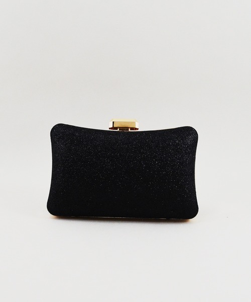 【セール】エレガントパール格子柄パーティバッグ（クラッチバッグ）｜styiro（スタイロ）